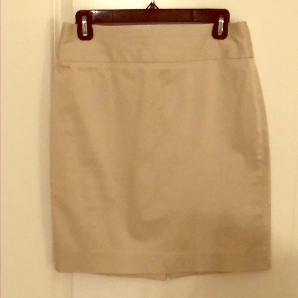 Banana Republic Khaki Pencil Skirt